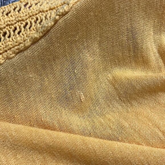 Anthropologie | Anthro Angel Of the North Visionary Cardigan Linen Blend sz S - Picture 10 of 11